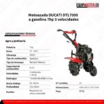 Motoazada DUCATI DTL 7000 - Equipmaster