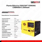 Planta Eléctrica_YDE6700T_YORKING_CABINADA_5.500watt_Equipmaster