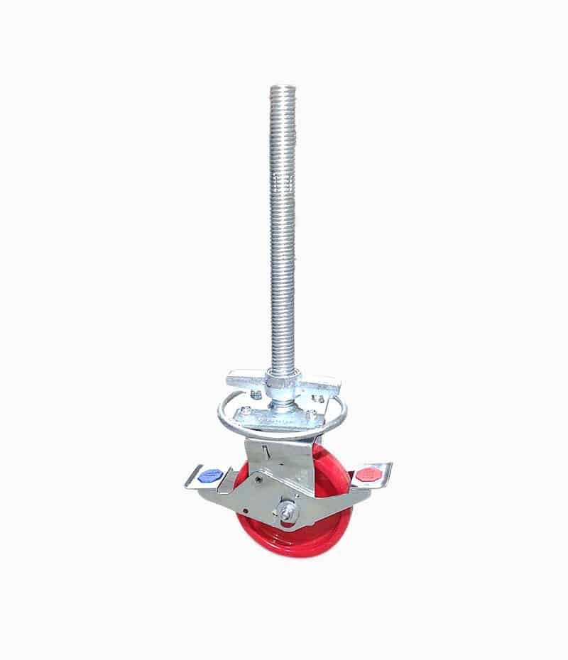 Rueda_de_8_con tornillo nivelador_R8_CTAM_Equipmaster Rueda_de_8_con tornillo nivelador_R8_CTAM_Equipmaster