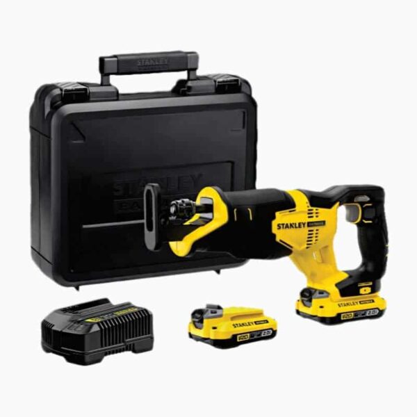 Sierra sable Inalambrico STANLEY SCR300D2K-B3_20V_ SIN CARBONES_Equipmaster