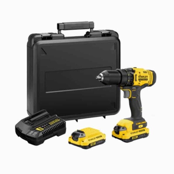 [ Taladro-Atornillador_Inalambrico_STANLEY SCD700C2K-B3_20v_Equipmaster ]