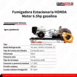 Fumigadora Estacionaria_GP200-ES30_ HONDA Motor 6.5hp gasolina_equipmaster