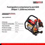 Fumigadora_FORTE_FS-063A_estacionaria portatil_360psi 7.25litros-minuto_equipmaster