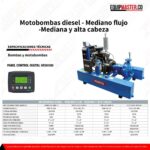 Motobomba Diesel FORTE Agrícola - Imagen 2