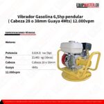 Vibrador Gasolina 6,5hp pendular_MVDR-4_Equipmaster