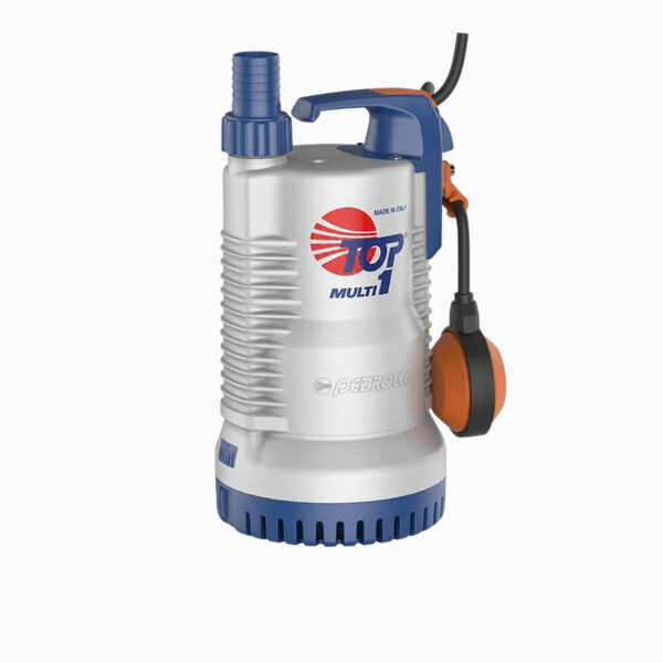 Bomba sumergible Pedrollo TOP MULTI 1 0.5HP fondo blanco - Equipmaster