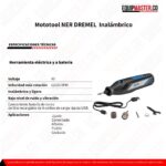 Mototool F0137350LA NER DREMEL Inalámbrico - Equipmaster
