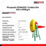 Picapasto PENAGOS PP-7M 2C - 2 cuchillas Equipmaster