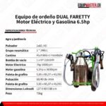 Equipo de ordeño EM-EO-EG FARETTY Dual - Equipmaster