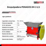 Despulpadora PENAGOS DH-3 12 - Equipmaster