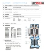 Electrobomba multietapas PEDROLLO MKMm 5-7-N - Equipmaster