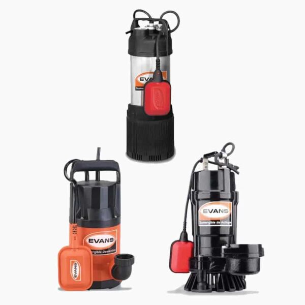 Bombas sumergibles evans -Equipmaster