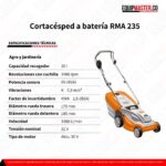 Cortacésped a batería RMA 235 - Equipmaster