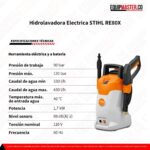 Hidrolavadora STIHL Electrica RE 80X - Equipmaster