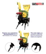 Biotrituradora TCR-4D PENAGOS Chipeadora -Equipmaster