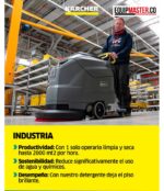 Fregadora ASPIRADORA a Bateria KARCHER BD 50-50- Equipmaster