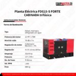 Generador FORTE diésel - cabinado FDG15-S -Equipmaster