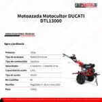 Motoazada DUCATI DTL13000 -Equipmaster