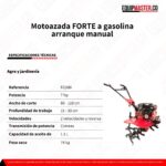 Motoazada FG900 a gasolina -Equipmaster