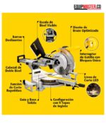 Ingleteadora Telescopica SM18-B3 -Equipmaster