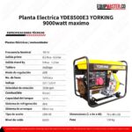 Planta Electrica YDE8500E3 YORKING -Equipmaster