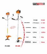 Desmalezadora FS291 stihl -Equipmaster
