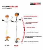 Evolución de la FS280 a FS291 -Equipmaster