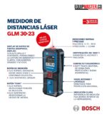Medidor de Distancia Láser BOSCH -Equipmaster