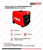 Planta Electrica 463-DIG4000G KTC SILENCIOSA DUAL -Equipmaster