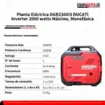 Planta Eléctrica DGR2300IS Inverter DUCATI - Equipmaster
