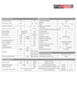 Motor Electrico ML112M123 monofasico 3600rpm -Equipmaster