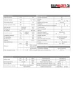 Motor Electrico ML80244 Monofasico 1800rpm- Equipmaster