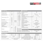 Motor Electrico TECHTOP Trifasico W21 en aluminio 2hp 1800rpm -Equipmaster