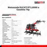 Motoazada DUCATI DTL 10000 - Equipmaster
