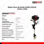 Motor LHS520 fuera de borda -Equipmaster