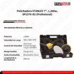 Polichadora Stanley SP137K-B3 -Equipmaster