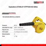 STANLEY STPT600-B3 -Equipmaster