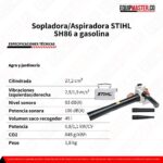 STIHL SH86 a gasolina -Equipmaster