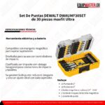 Set De Puntas DEWALT DWAUMF30SET -Equipmaster