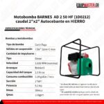BARNES caudal 2x2 AD 2 50 HF (1D0212) - Equipmaster