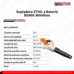 STIHL a Batería BGA60 -Equipmaster