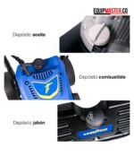 Hidrolavadora GOODYEAR GY3000PW motor gasolina 6.5hp - Equipmaster