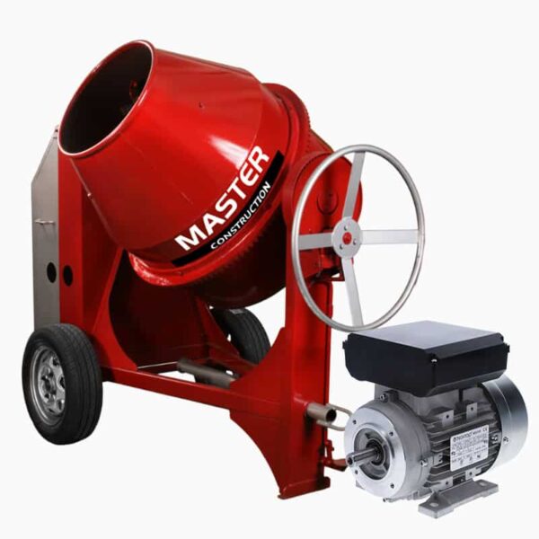 Mezcladora de Concreto 1.5 Bultos con Motor Eléctrico TECHTOP Monofásico - Equipmaster