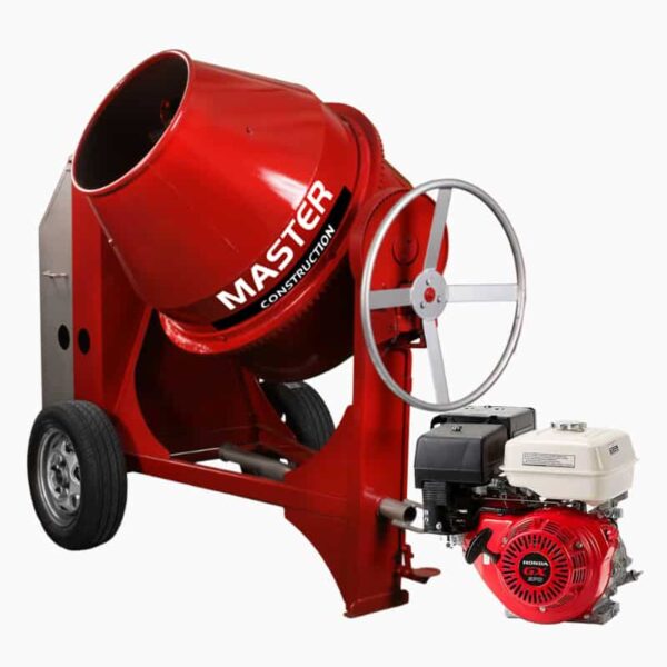Mezcladora de Concreto 1.5 Bultos con Motor a Gasolina HONDA 9hp - Equipmaster
