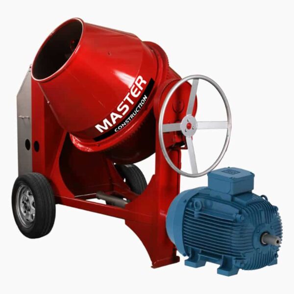 Mezcladora de Concreto 2 Bultos con Motor Eléctrico WEG Trifásico -Equipmaster