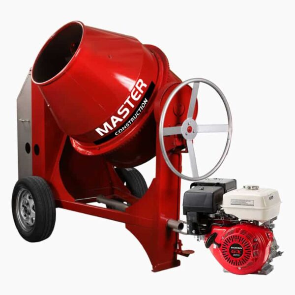 Mezcladora de Concreto 2 Bultos con Motor a Gasolina HONDA 9hp -Equipmaster