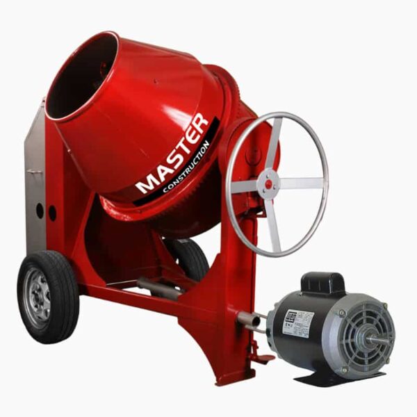Mezcladora de Concreto Master 1 Bulto con Motor Eléctrico WEG 2hp -Equipmaster