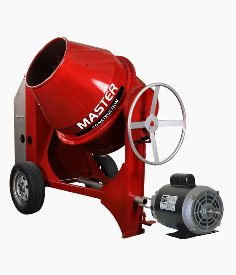 Mezcladora de Concreto Master 1 Bulto con Motor Eléctrico WEG 2hp -Equipmaster Mezcladora de Concreto Master 1 Bulto con Motor Eléctrico WEG 2hp -Equipmaster