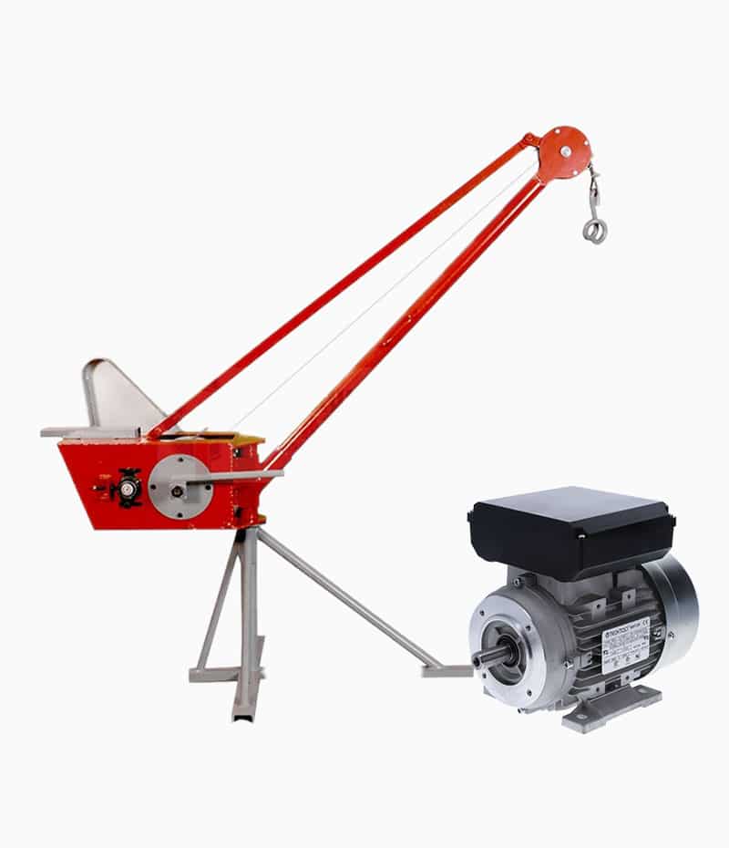 Pluma Grúa Master 300kg con Motor TECHTOP Eléctrico MONOFASICO 220v -Equipmaster Pluma Grúa Master 300kg con Motor TECHTOP Eléctrico MONOFASICO 220v -Equipmaster