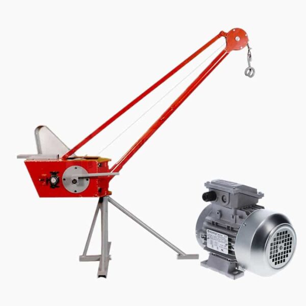 Pluma Grúa Master 300kg con Motor TECHTOP Eléctrico TRIFASICO 220v -Equipmaster